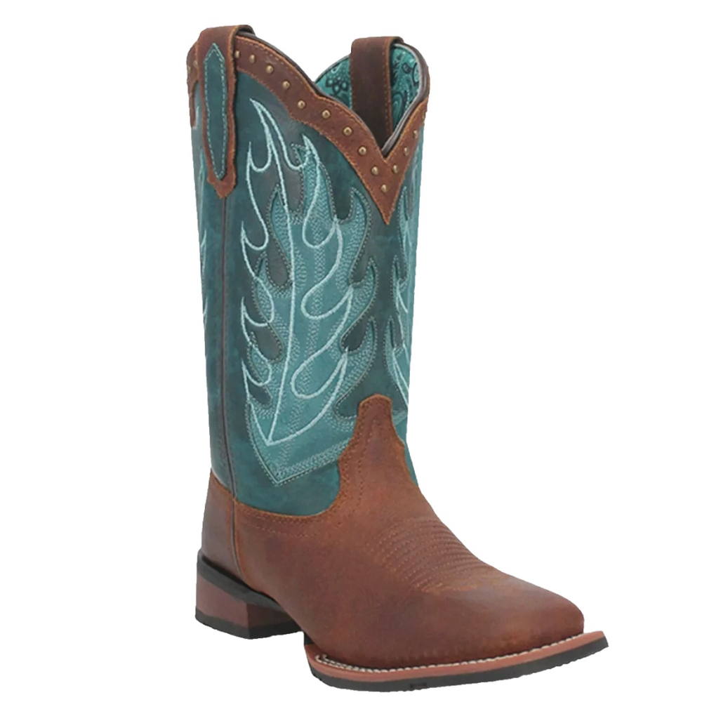 Laredo Women's Faye Western Boot Broad Square Toe 3116 size 9 new with tags